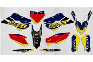 Kit Autocollants compatible avec per HUSQVARNA TE 150/250/300 FE 250/350/450 2014 - 2016 - MXPKAD13950