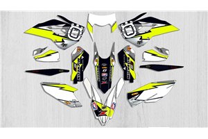 Kit Autocollants compatible avec per HUSQVARNA TE 150/250/300 FE 250/350/450 2014 - 2016 - MXPKAD17070