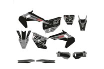 Kit Autocollants compatible avec per HUSQVARNA TE 150/250/300 FE 250/350/450/501 2020 - 2022 - MXPKAD14050