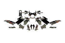 Aufkleber Satz kompatibel mit per HUSQVARNA NORDEN 901 2022 - 2023 - MXPKAD16038