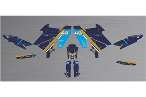 Sticker set compatible with per HUSQVARNA NORDEN 901 2022 - 2023 - MXPKAD16041