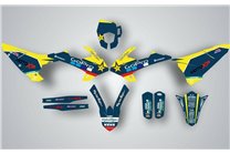 Kit adesivi compatibile con per GAS GAS EC 125/200/300 2018 - 2020 - MXPKAD14846