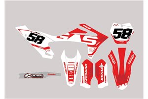 Sticker set compatible with per GASGAS MC 2T-4T 2020 - 2022 - MXPKAD13804