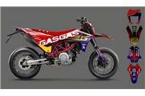 Aufkleber Satz kompatibel mit per GASGAS SM 700 ES 700 2022 - 2023 - MXPKAD16277