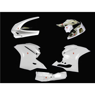 Pacchetto Racing per Ducati 1299 959 Panigale : Carene + Ganci Rapidi - MXPCRD11577