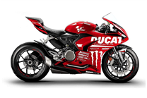 Carenage en abs pour la roue avec peinture compatible avec Ducati Panigale V2 2020 - 2024 - MXPCRV17106