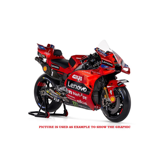 Lackierte Rennverkleidung Ducati Panigale V4 V4S V4R 2022-2024 - MXPCRV17161