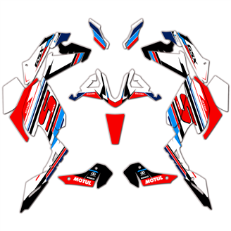 Sticker set compatible with per SUZUKI GSX S 950 1000 2021-2023 - MXPKAD17165