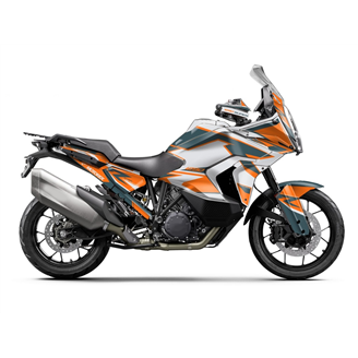 Sticker set compatible with per KTM 1290 SUPER ADVENTURE S-R 2021 - 2023 - MXPKAD17181