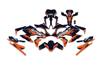 Aufkleber Satz kompatibel mit per KTM 1290 SUPER ADVENTURE S-R 2021 - 2023 - MXPKAD17193