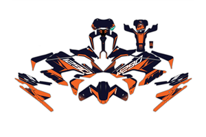 Sticker set compatible with per KTM 1290 SUPER ADVENTURE S-R 2021 - 2023 - MXPKAD17193