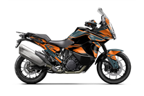 Aufkleber Satz kompatibel mit per KTM 1290 SUPER ADVENTURE S-R 2021 - 2023 - MXPKAD17195