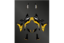 Aufkleber Satz kompatibel mit per YAMAHA MT 09 TRACER 2015 - 2017 - MXPKAD17197