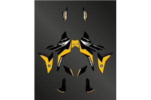 Sticker set compatible with per YAMAHA MT 09 TRACER 2015 - 2017 - MXPKAD17197