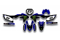 Kit de pegatinas compatible con per YAMAHA YZF 450 2023 - 2024 - MXPKAD17210