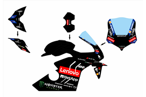 Painted Race Fairings Ducati Panigale V4 V4S V4R 2022-2024 - MXPCRV17241