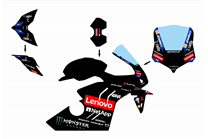 Painted Race Fairings Ducati Panigale V4 V4S 2020 - 2021 - MXPCRV17245