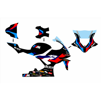 Painted Race Fairings Bmw S1000 RR 2023-2024 - MXPCRV17145