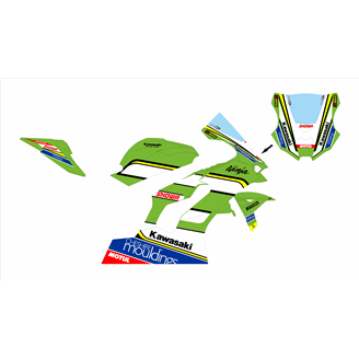 Carenage Racing Peint Kawasaki Zx10R 2021 - 2024 MXPCRV17262