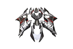 Painted street fairings in abs compatible with Yamaha R6 2017 - 2024 - MXPCAV17330
