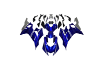 Painted street fairings in abs compatible with Yamaha R6 2017 - 2024 - MXPCAV17333