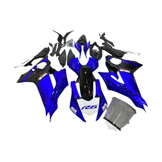 Painted street fairings in abs compatible with Yamaha R6 2017 - 2024 - MXPCAV17335