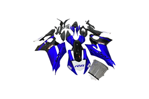Carenados en abs pintados para la calle compatible para Yamaha R6 2017 - 2024 - MXPCAV17335