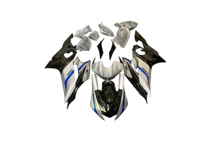 Painted street fairings in abs compatible with Yamaha R6 2017 - 2024 - MXPCAV17336