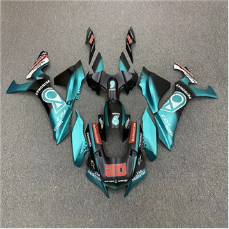 Painted street fairings in abs compatible with Yamaha R1 2020 - 2024 - MXPCAV17353