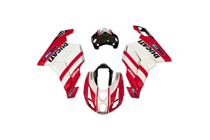 Lackierte Straße Verkleidung auf ABS kompatibel mit Ducati 749 999 2005 - 2006 - MXPCAV17362