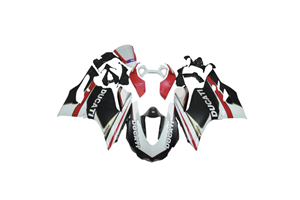 Carene stradali in abs verniciate compatibili con Ducati 899 1199 Panigale - MXPCAV17366