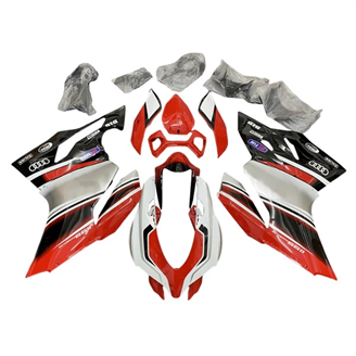 Painted street fairings in abs compatible with Ducati 899 1199 Panigale - MXPCAV17369