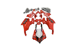 Painted street fairings in abs compatible with Ducati Panigale V4 V4S 2020 - 2021 - MXPCAV17378