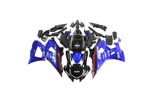 Painted street fairings in abs compatible with Yamaha R7 2021 - 2024 not include tank cover - MXPCAV17390