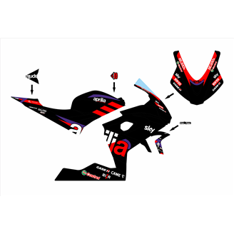 Painted Race Fairings Aprilia RS 660 2020 - 2024 - MXPCRV17408