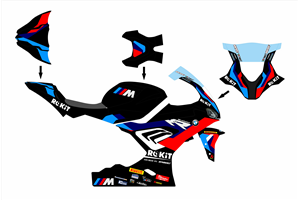 Carene Racing Verniciate Bmw M 1000 RR 2021 - 2022 - MXPCRV17418