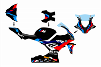 Carene Racing Verniciate Bmw S1000 RR 2019 - 2022 - MXPCRV17419