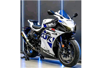 Painted street fairings in abs compatible with Suzuki Gsxr 1000 2017 - 2024 - MXPCAV17324