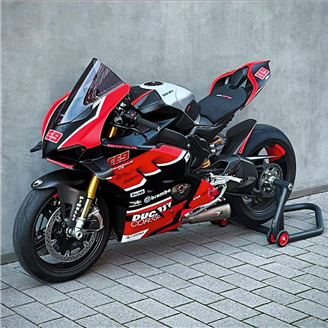 Lackierte Rennverkleidung Ducati Panigale V4 V4S V4R 2022-2024 - MXPCRV17399
