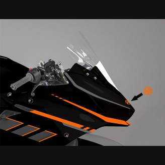 Lackierte Rennverkleidung Kawasaki Ninja 400 2018 2019 - MXPCRV12318