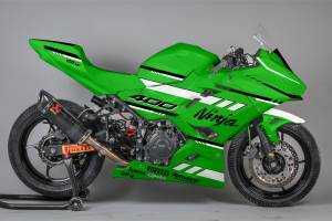Carene Racing Verniciate Kawasaki Ninja 400 2018 2019 - MXPCRV12319