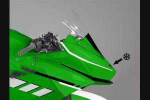 Painted Race Fairings Kawasaki Ninja 400 2018 2019 - MXPCRV12319