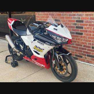 Painted Race Fairings Kawasaki Ninja 400 2018 2020 - MXPCRV12821