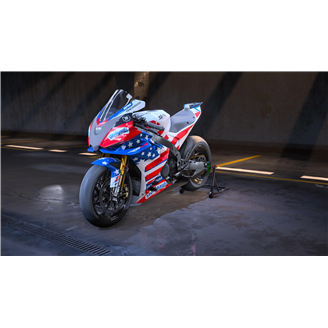 Lackierte Rennverkleidung Aprilia RSV4 2021 - 2024 - MXPCRV17475