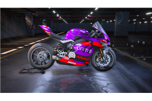 Carene Racing Verniciate Ducati Panigale V4 V4S 2020 - 2021 - MXPCRV17466