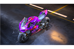 Carene Racing Verniciate Ducati Panigale V4 V4S 2020 - 2021 - MXPCRV17466