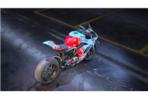 Lackierte Rennverkleidung Ducati Panigale V4 V4S 2020 - 2021 - MXPCRV174783 2