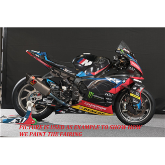 Lackierte Rennverkleidung Bmw S1000 RR 2023-2024 - MXPCRV17141