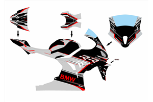 Carenado Racing Pintado Bmw S1000 RR 2023-2024 - MXPCRV17497