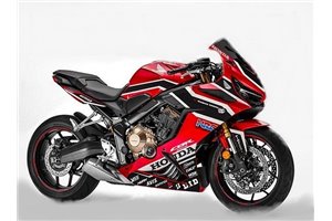Kit Autocollants compatible avec per Honda Honda CBR 650R 2019 - 2022- MXPKAD16209